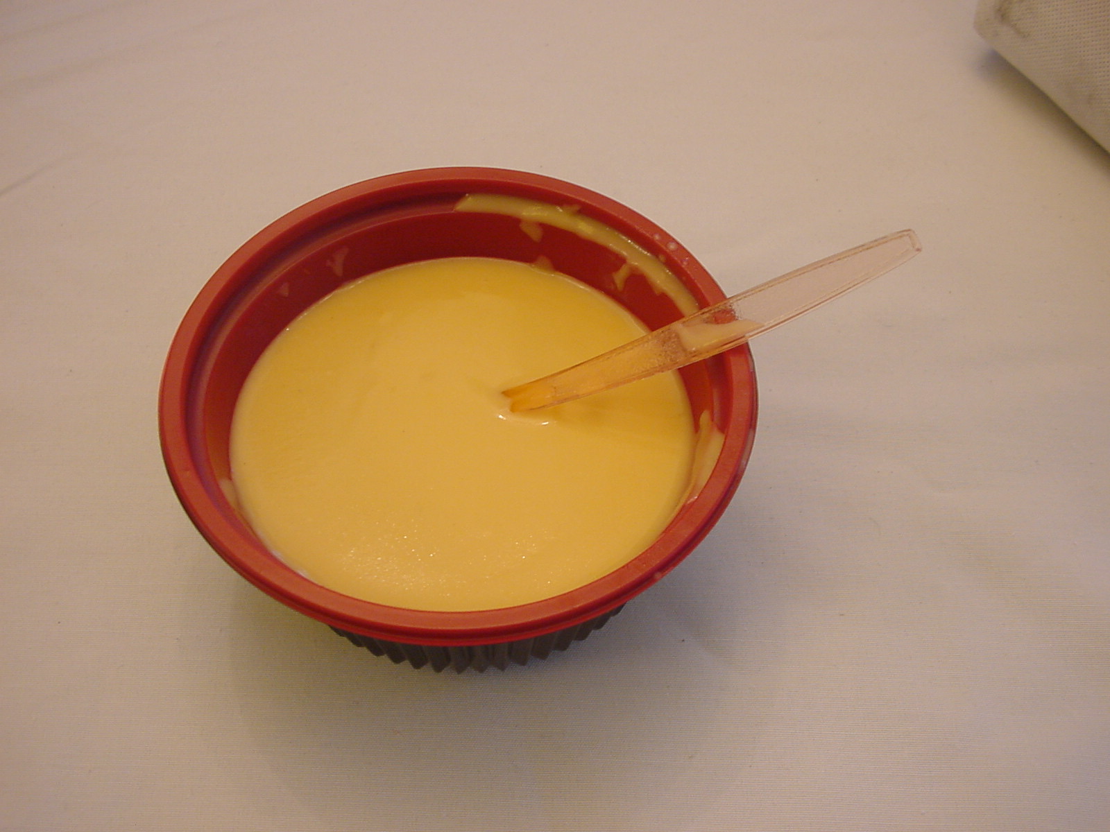 A bowl of smooth, blended soup — an ideal no-chew soft food in early recovery