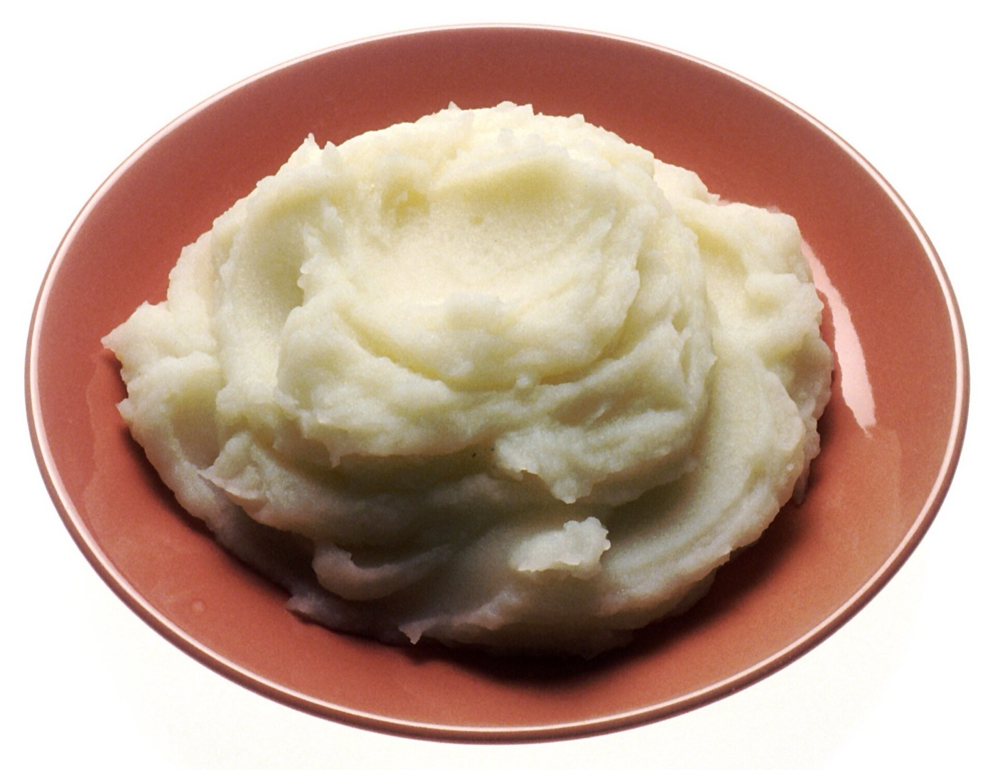 A bowl of smooth mashed potato — a fork-mashable Stage 2 soft food